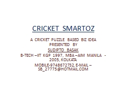 Cricket Smartoz